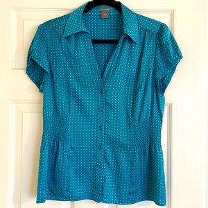 Ann Taylor polka dot shirt -Size 6